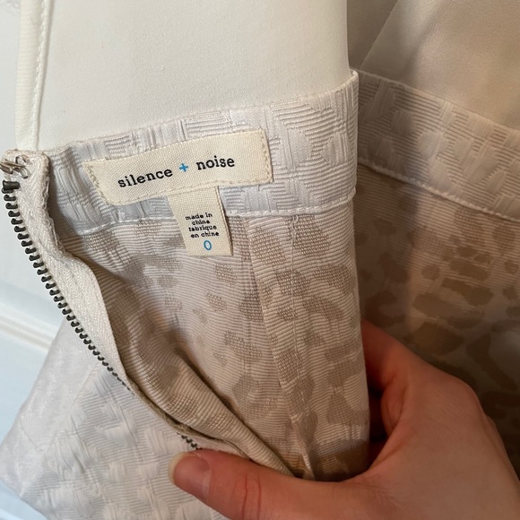 Urban Outfitters Silence + Noise White Jacquard Dress - Picture 8 of 8